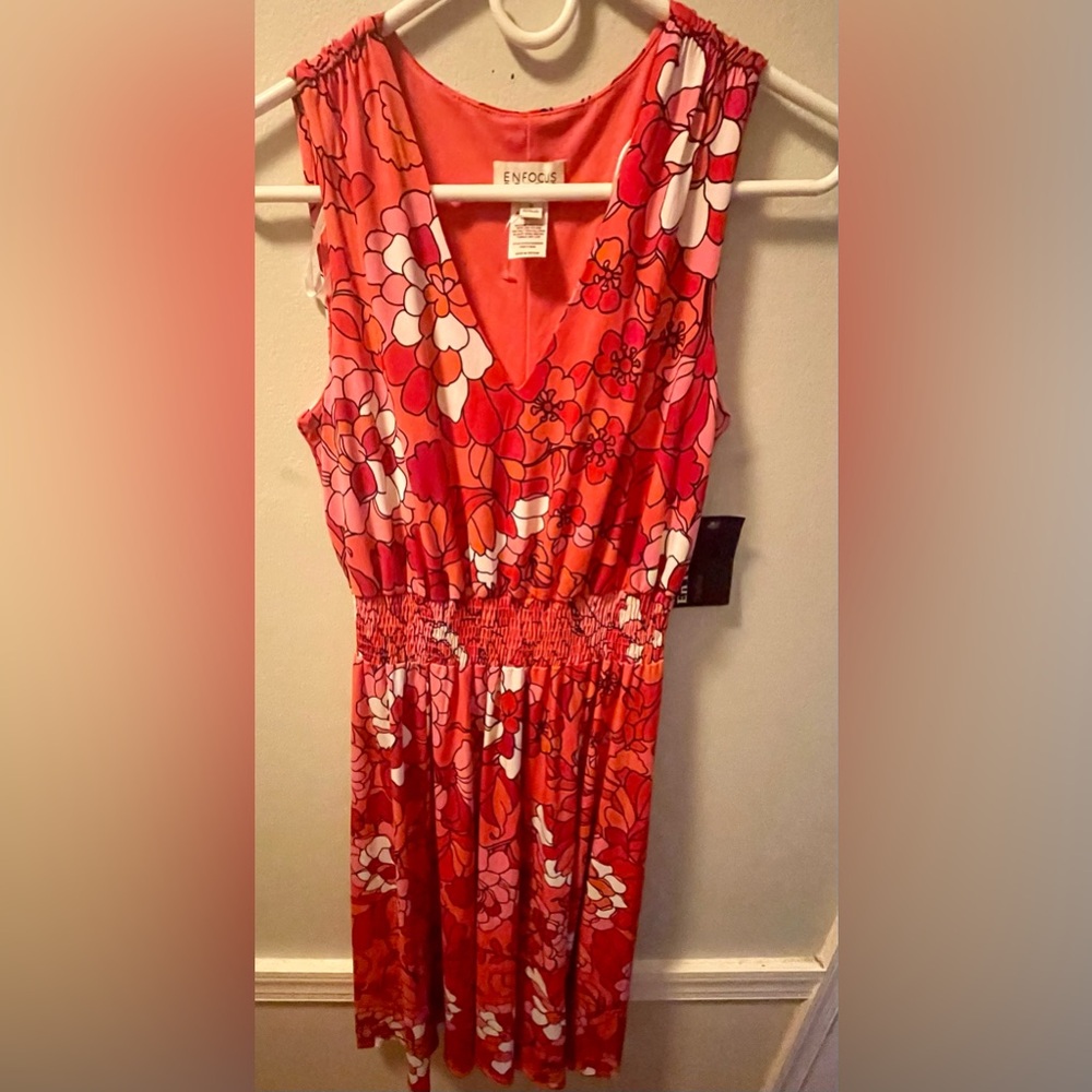 🎈Floral V-Neck Dress